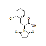 (S)-3-(2-Chlorophenyl)-2-(2,5-dioxo-2,5-dihydro-1-pyrrolyl)propanoic Acid