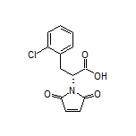 (R)-3-(2-Chlorophenyl)-2-(2,5-dioxo-2,5-dihydro-1-pyrrolyl)propanoic Acid