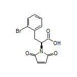 (S)-3-(2-Bromophenyl)-2-(2,5-dioxo-2,5-dihydro-1-pyrrolyl)propanoic Acid