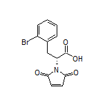 (R)-3-(2-Bromophenyl)-2-(2,5-dioxo-2,5-dihydro-1-pyrrolyl)propanoic Acid