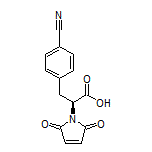 (S)-3-(4-Cyanophenyl)-2-(2,5-dioxo-2,5-dihydro-1-pyrrolyl)propanoic Acid