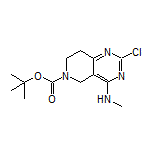 6-Boc-2-chloro-N-methyl-5,6,7,8-tetrahydropyrido[4,3-d]pyrimidin-4-amine