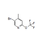 5-Bromo-4-methyl-2-(trifluoromethoxy)pyridine