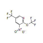 3-Nitro-2-(trifluoromethoxy)-5-(trifluoromethyl)pyridine