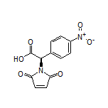 (R)-2-(2,5-Dioxo-2,5-dihydro-1-pyrrolyl)-2-(4-nitrophenyl)acetic Acid