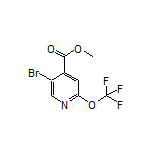 Methyl 5-Bromo-2-(trifluoromethoxy)isonicotinate