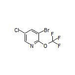 3-Bromo-5-chloro-2-(trifluoromethoxy)pyridine