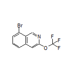 8-Bromo-3-(trifluoromethoxy)isoquinoline