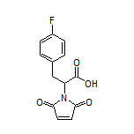 2-(2,5-Dioxo-2,5-dihydro-1-pyrrolyl)-3-(4-fluorophenyl)propanoic Acid