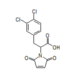 3-(3,4-Dichlorophenyl)-2-(2,5-dioxo-2,5-dihydro-1-pyrrolyl)propanoic Acid