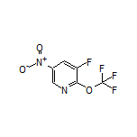 3-Fluoro-5-nitro-2-(trifluoromethoxy)pyridine