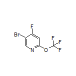 5-Bromo-4-fluoro-2-(trifluoromethoxy)pyridine