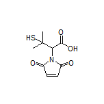 2-(2,5-Dioxo-2,5-dihydro-1-pyrrolyl)-3-mercapto-3-methylbutanoic Acid