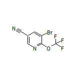 5-Bromo-6-(trifluoromethoxy)nicotinonitrile