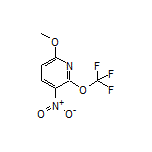 6-Methoxy-3-nitro-2-(trifluoromethoxy)pyridine