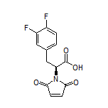 (S)-3-(3,4-Difluorophenyl)-2-(2,5-dioxo-2,5-dihydro-1-pyrrolyl)propanoic Acid