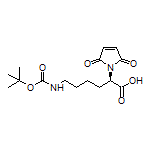 (R)-6-(Boc-amino)-2-(2,5-dioxo-2,5-dihydro-1-pyrrolyl)hexanoic Acid
