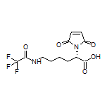 (S)-2-(2,5-Dioxo-2,5-dihydro-1-pyrrolyl)-6-(2,2,2-trifluoroacetamido)hexanoic Acid
