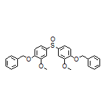 4,4’-Sulfinylbis[1-(benzyloxy)-2-methoxybenzene]