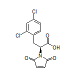 (S)-3-(2,4-Dichlorophenyl)-2-(2,5-dioxo-2,5-dihydro-1-pyrrolyl)propanoic Acid