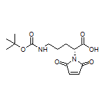 (R)-5-(Boc-amino)-2-(2,5-dioxo-2,5-dihydro-1-pyrrolyl)pentanoic Acid