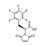 (S)-2-(2,5-Dioxo-2,5-dihydro-1-pyrrolyl)-3-(perfluorophenyl)propanoic Acid