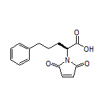 (S)-2-(2,5-Dioxo-2,5-dihydro-1-pyrrolyl)-5-phenylpentanoic Acid