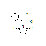 (R)-2-Cyclopentyl-2-(2,5-dioxo-2,5-dihydro-1-pyrrolyl)acetic Acid
