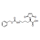 (R)-6-(Cbz-amino)-2-(2,5-dioxo-2,5-dihydro-1-pyrrolyl)hexanoic Acid