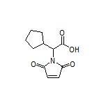2-Cyclopentyl-2-(2,5-dioxo-2,5-dihydro-1-pyrrolyl)acetic Acid