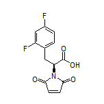 (S)-3-(2,4-Difluorophenyl)-2-(2,5-dioxo-2,5-dihydro-1-pyrrolyl)propanoic Acid