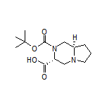(3R,8aR)-2-Boc-octahydropyrrolo[1,2-a]pyrazine-3-carboxylic Acid