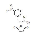 (R)-2-(2,5-Dioxo-2,5-dihydro-1-pyrrolyl)-3-(3-nitrophenyl)propanoic Acid