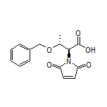 (2S,3R)-3-(Benzyloxy)-2-(2,5-dioxo-2,5-dihydro-1-pyrrolyl)butanoic Acid