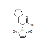 (R)-3-Cyclopentyl-2-(2,5-dioxo-2,5-dihydro-1-pyrrolyl)propanoic Acid