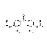 4,4’-Sulfinylbis[1-(difluoromethoxy)-2-methoxybenzene]