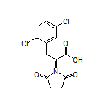 (S)-3-(2,5-Dichlorophenyl)-2-(2,5-dioxo-2,5-dihydro-1-pyrrolyl)propanoic Acid