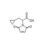 3-Cyclopropyl-2-(2,5-dioxo-2,5-dihydro-1-pyrrolyl)propanoic Acid