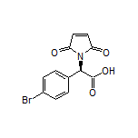 (R)-2-(4-Bromophenyl)-2-(2,5-dioxo-2,5-dihydro-1-pyrrolyl)acetic Acid