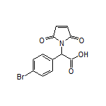 2-(4-Bromophenyl)-2-(2,5-dioxo-2,5-dihydro-1-pyrrolyl)acetic Acid