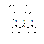 2,2’-Sulfinylbis[1-(benzyloxy)-4-methylbenzene]