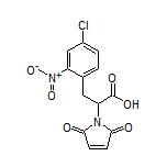 3-(4-Chloro-2-nitrophenyl)-2-(2,5-dioxo-2,5-dihydro-1-pyrrolyl)propanoic Acid