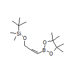 3-[(tert-Butyldimethylsilyl)oxy]-1-propene-1-boronic Acid Pinacol Ester