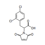 3-(2,4-Dichlorophenyl)-2-(2,5-dioxo-2,5-dihydro-1-pyrrolyl)propanoic Acid