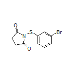 1-[(3-Bromophenyl)thio]pyrrolidine-2,5-dione