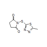 1-[(5-Methyl-1,3,4-thiadiazol-2-yl)thio]pyrrolidine-2,5-dione