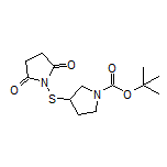 1-Boc-3-[(2,5-dioxopyrrolidin-1-yl)thio]pyrrolidine