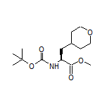 Methyl (S)-2-(Boc-amino)-3-(tetrahydro-2H-pyran-4-yl)propanoate
