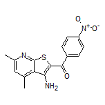 (3-Amino-4,6-dimethylthieno[2,3-b]pyridin-2-yl)(4-nitrophenyl)methanone