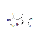 5-Methyl-4-oxo-3,4-dihydropyrrolo[2,1-f][1,2,4]triazine-6-carboxylic Acid